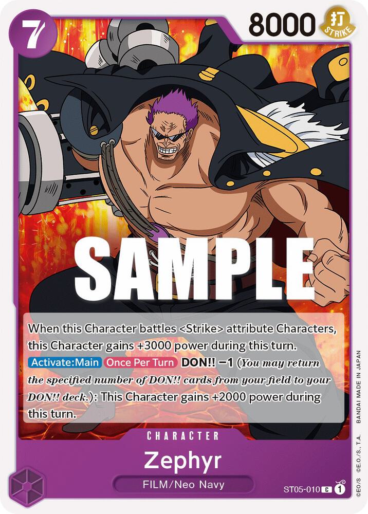 Zephyr (ST05-010) [Starter Deck 5: Film Edition] | Jack's On Queen