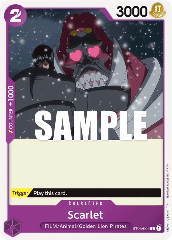 Scarlet (ST05-009) [Starter Deck 5: Film Edition] | Jack's On Queen