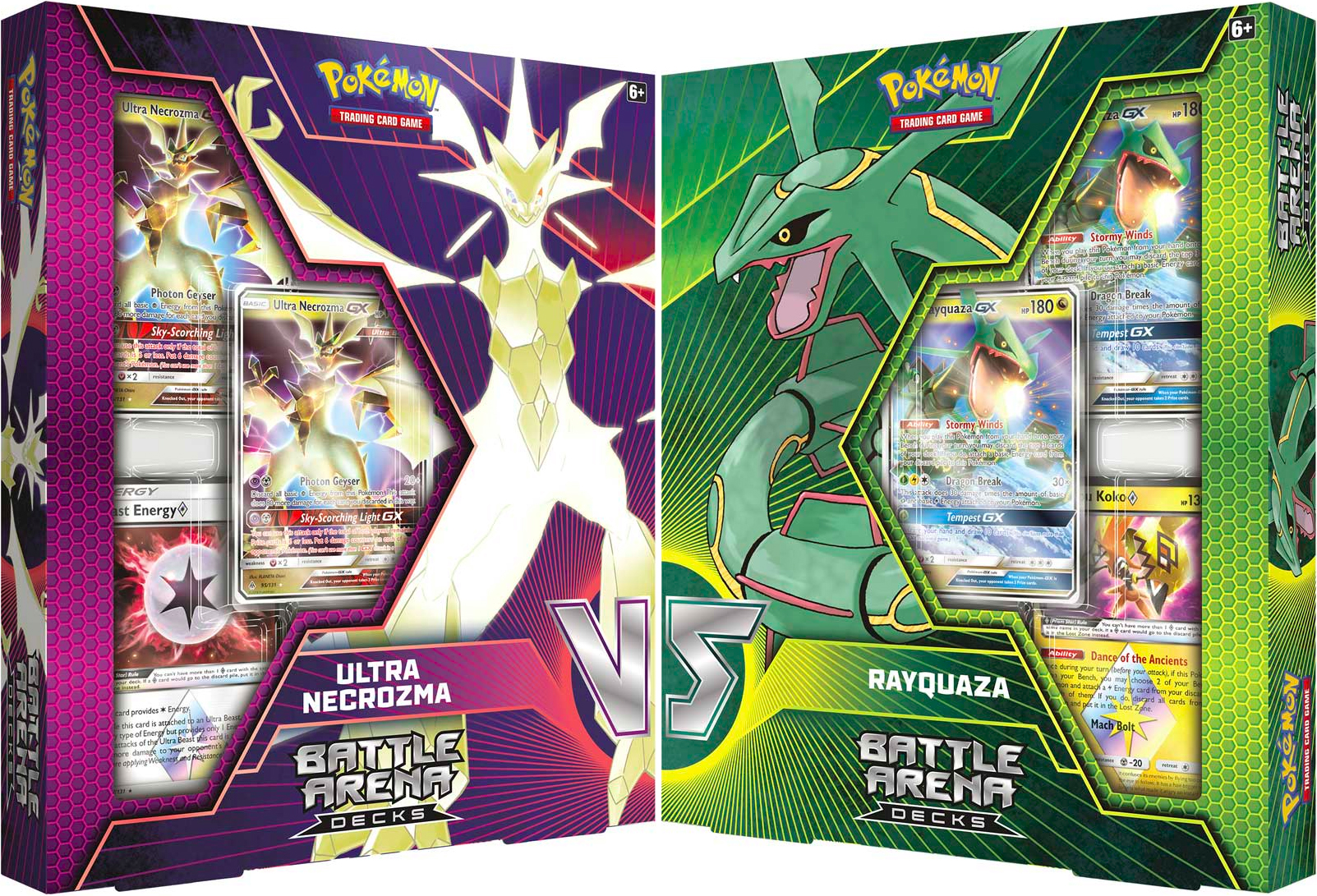 Sun & Moon - Battle Arena Decks (Ultra Necrozma GX vs. Rayquaza GX) | Jack's On Queen