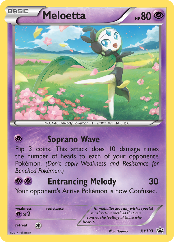 Meloetta (XY193) [XY: Black Star Promos] | Jack's On Queen