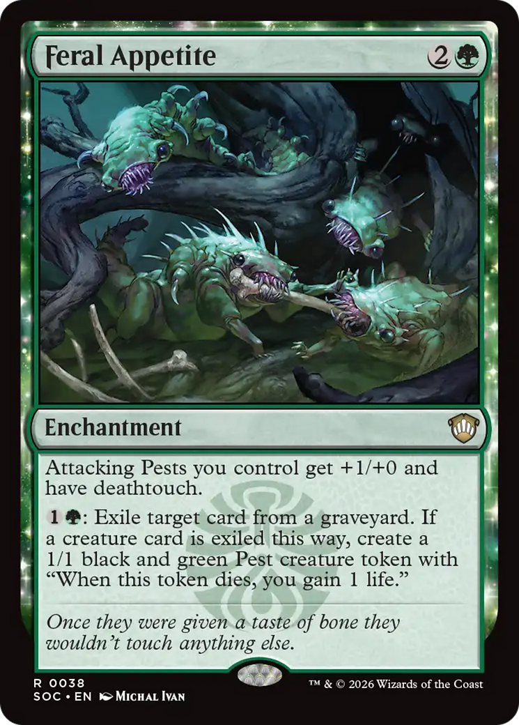 Feral Appetite [Secrets of Strixhaven Commander] | Jack's On Queen
