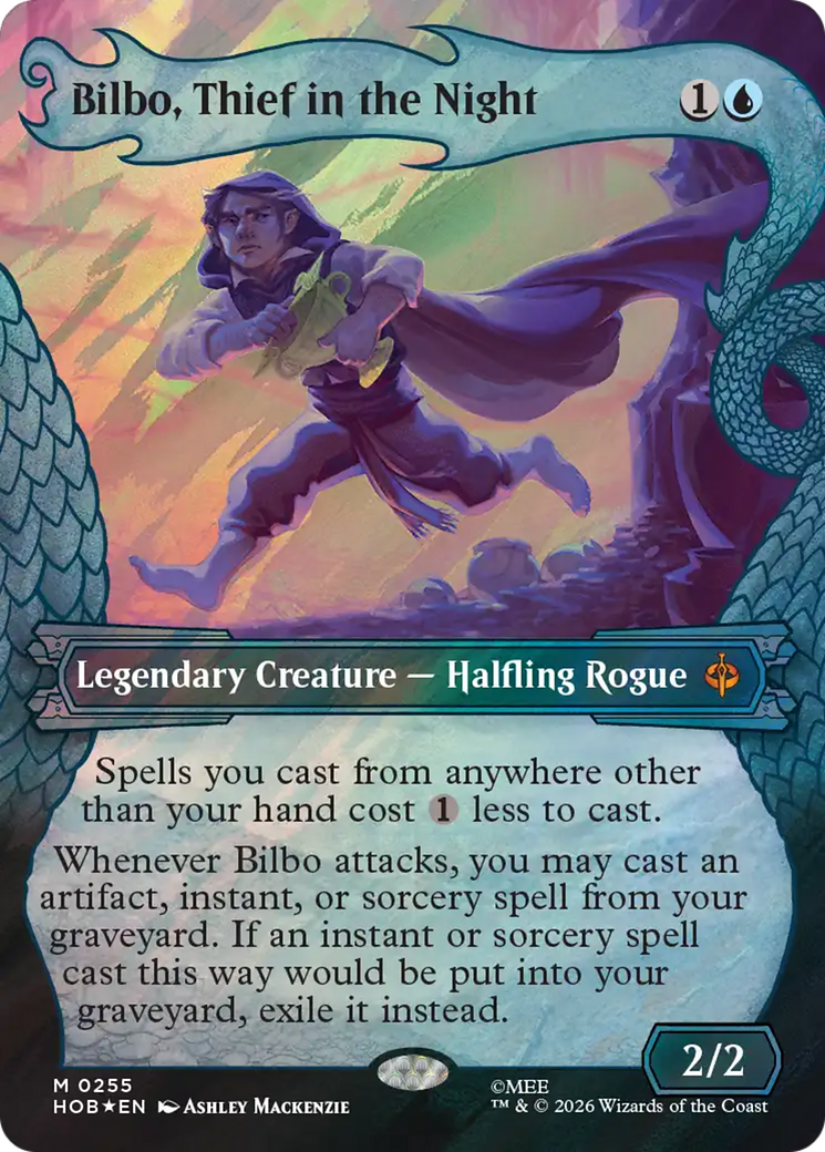 Bilbo, Thief in the Night (Showcase) (Surge Foil) [The Hobbit] | Jack's On Queen