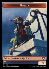Spirit (0039) // Goblin Double-Sided Token [Commander Masters Tokens] | Jack's On Queen