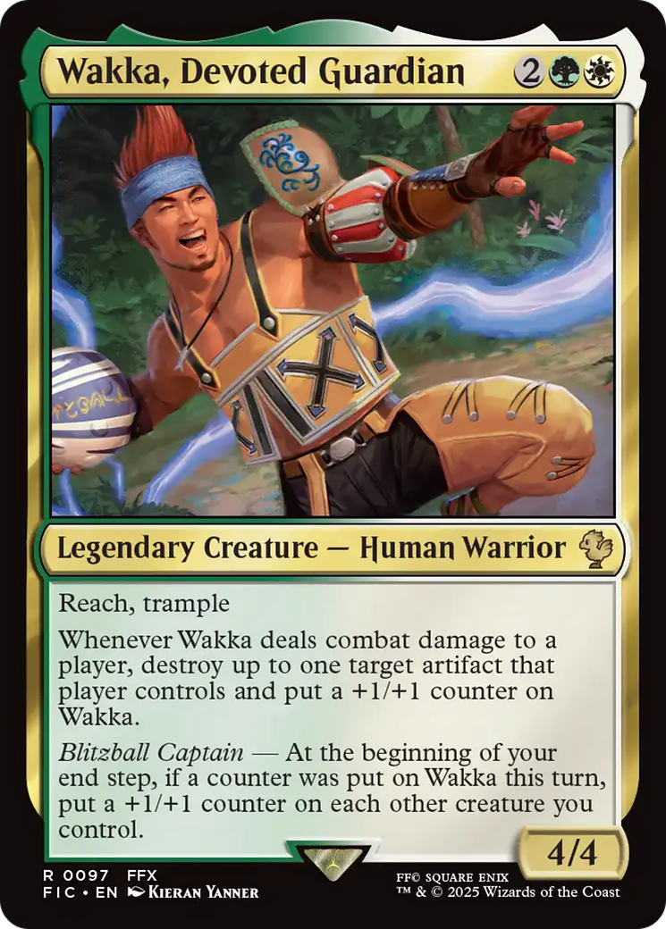 Wakka, Devoted Guardian [FINAL FANTASY Commander] | Jack's On Queen