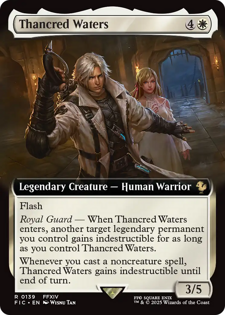 Thancred Waters (Extended Art) [FINAL FANTASY Commander] | Jack's On Queen