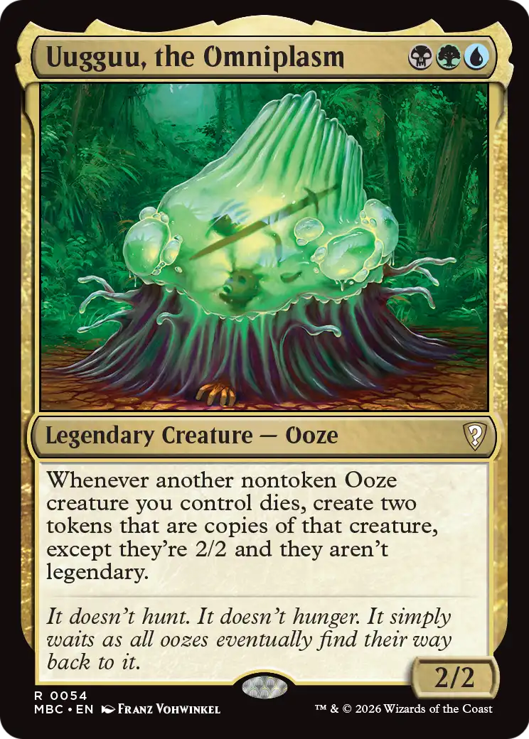 Uugguu, the Omniplasm [Mystery Booster: Commander Edition] | Jack's On Queen