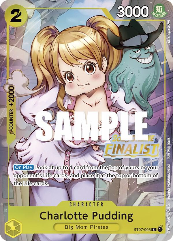 Charlotte Pudding (Online Regional 2023) [Finalist] (ST07-008) [One Piece Promotion Cards] | Jack's On Queen
