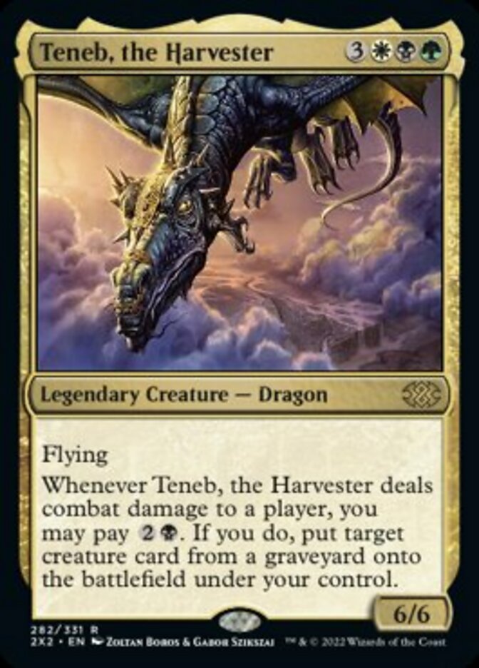 Teneb, the Harvester [Double Masters 2022] | Jack's On Queen
