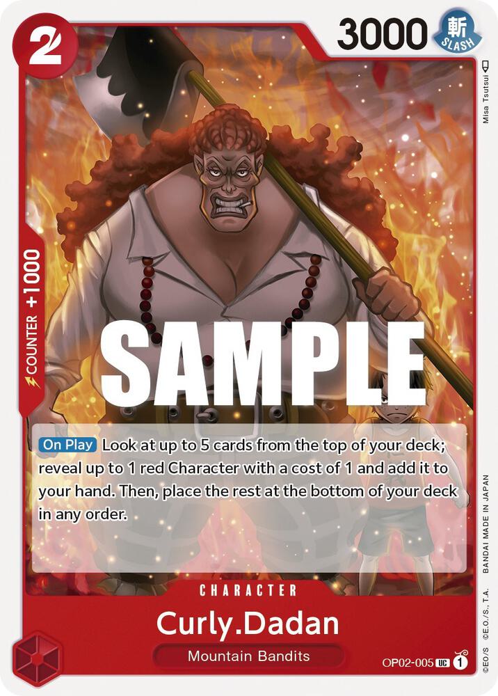 Curly.Dadan (OP02-005) [Paramount War] | Jack's On Queen