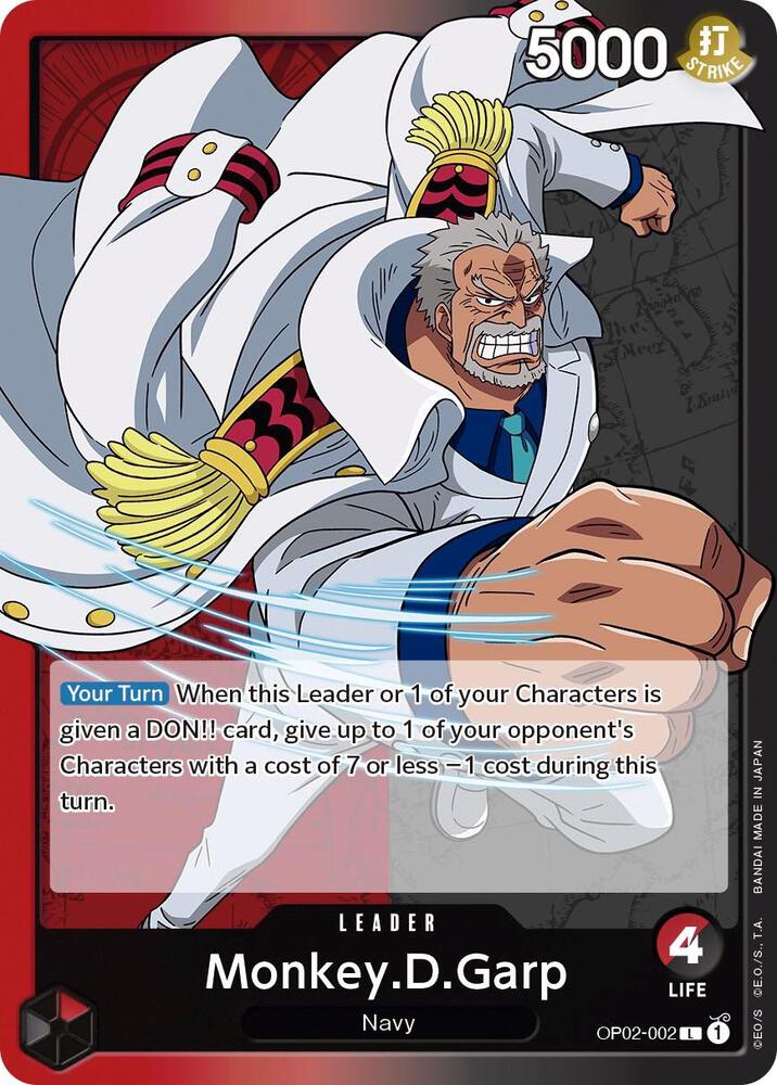 Monkey.D.Garp (002) (OP02-002) [Paramount War] | Jack's On Queen