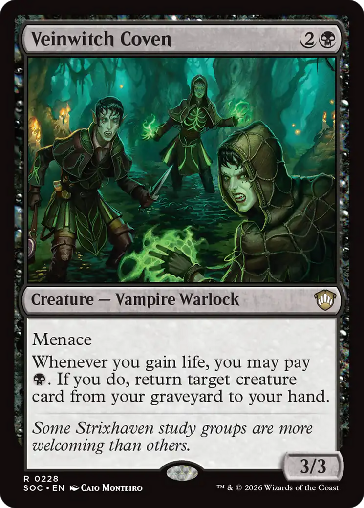 Veinwitch Coven [Secrets of Strixhaven Commander] | Jack's On Queen