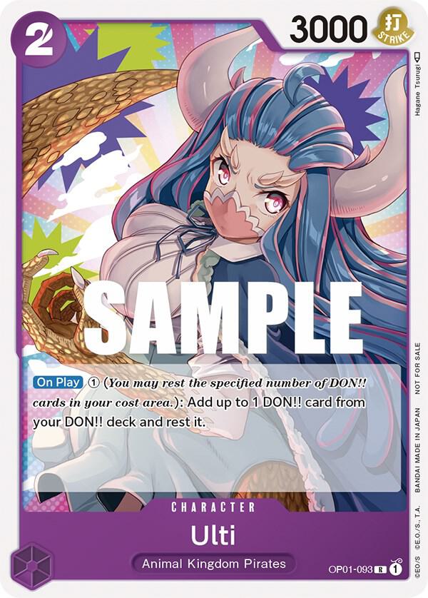 Ulti (Promotion Pack 2023) (OP01-093) [One Piece Promotion Cards] | Jack's On Queen