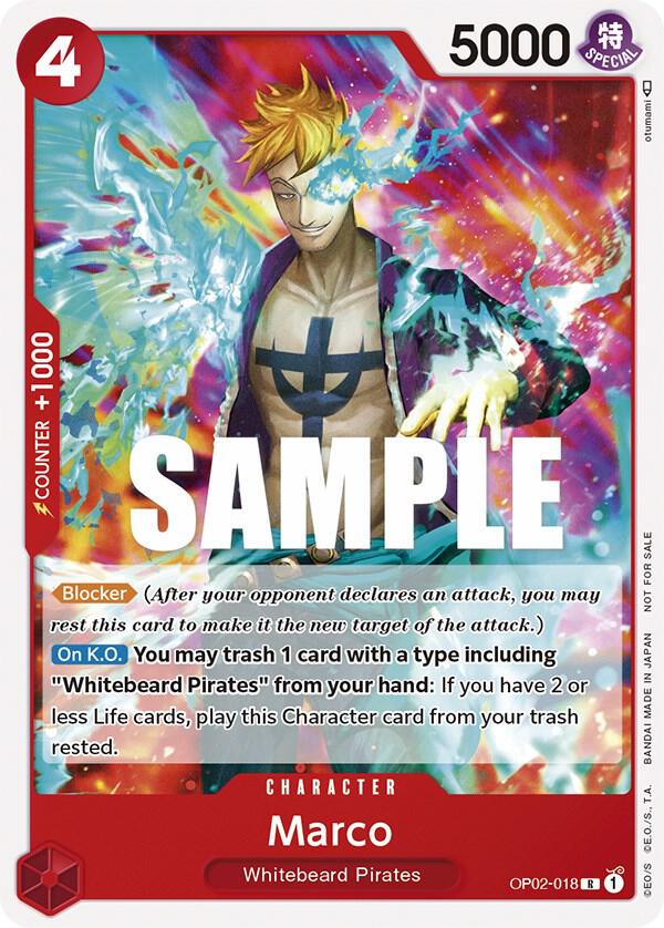 Marco (Promotion Pack 2023) (OP02-018) [One Piece Promotion Cards] | Jack's On Queen