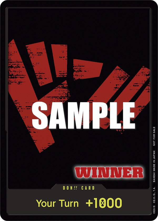 DON!! Card (Tournament Pack Vol. 2) [Winner] [One Piece Promotion Cards] | Jack's On Queen