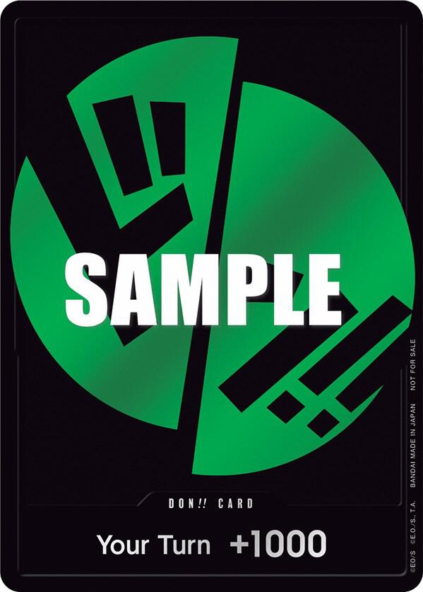 DON!! Card (Green) [One Piece Promotion Cards] | Jack's On Queen