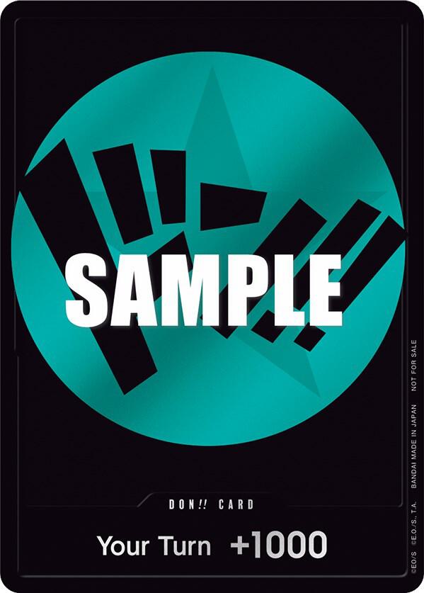 DON!! Card (Teal) [One Piece Promotion Cards] | Jack's On Queen