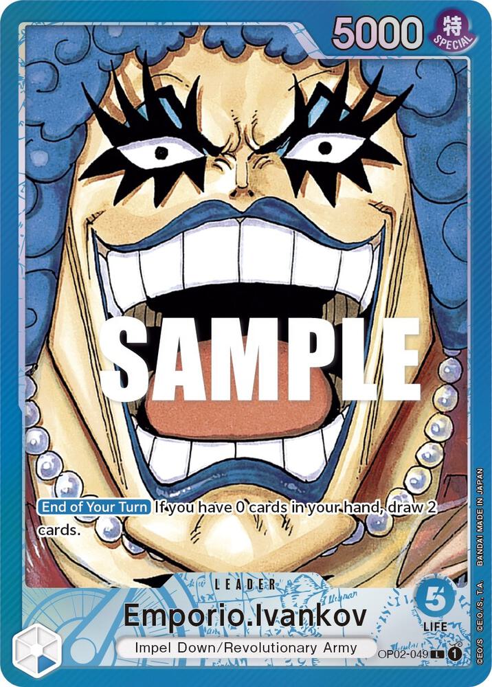 Emporio.Ivankov (049) (Alternate Art) (OP02-049) [Paramount War] | Jack's On Queen