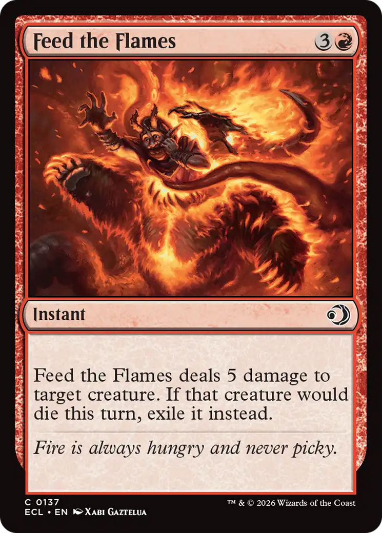 Feed the Flames [Lorwyn Eclipsed] | Jack's On Queen