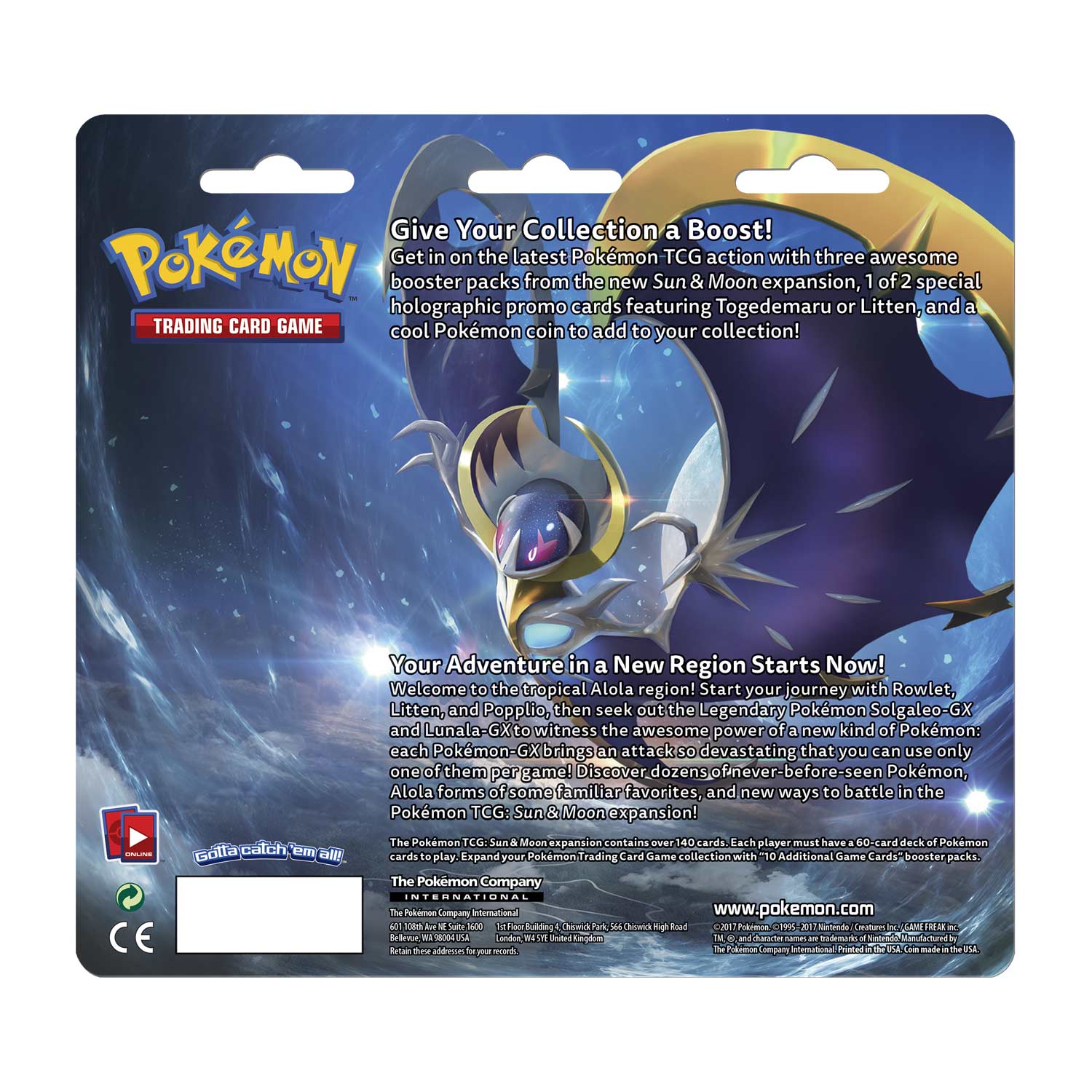 Sun & Moon - Premium 3-Pack Blister (Litten) | Jack's On Queen