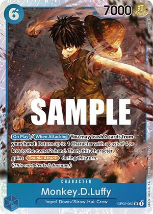 Monkey.D.Luffy (062) (OP02-062) [Paramount War] | Jack's On Queen