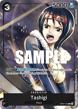 Tashigi (Box Topper) (OP02-105) [Paramount War] | Jack's On Queen