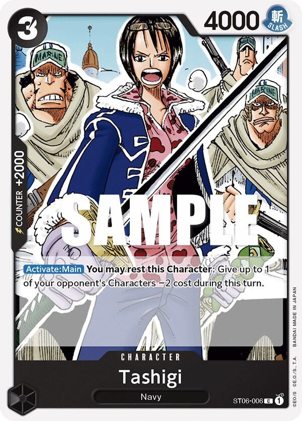 Tashigi (ST06-006) [Starter Deck 6: Absolute Justice] | Jack's On Queen
