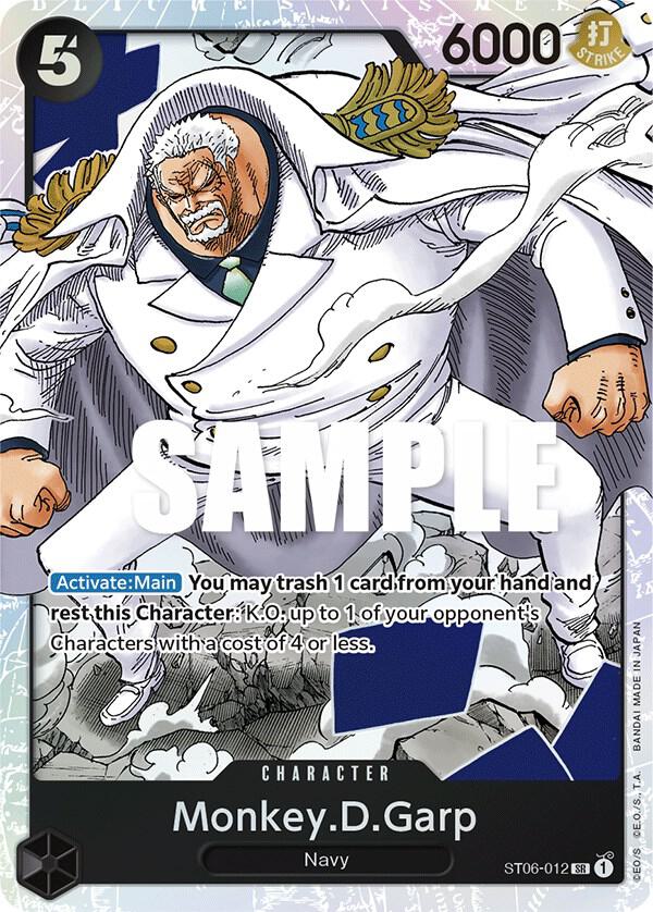 Monkey.D.Garp (ST06-012) [Starter Deck 6: Absolute Justice] | Jack's On Queen