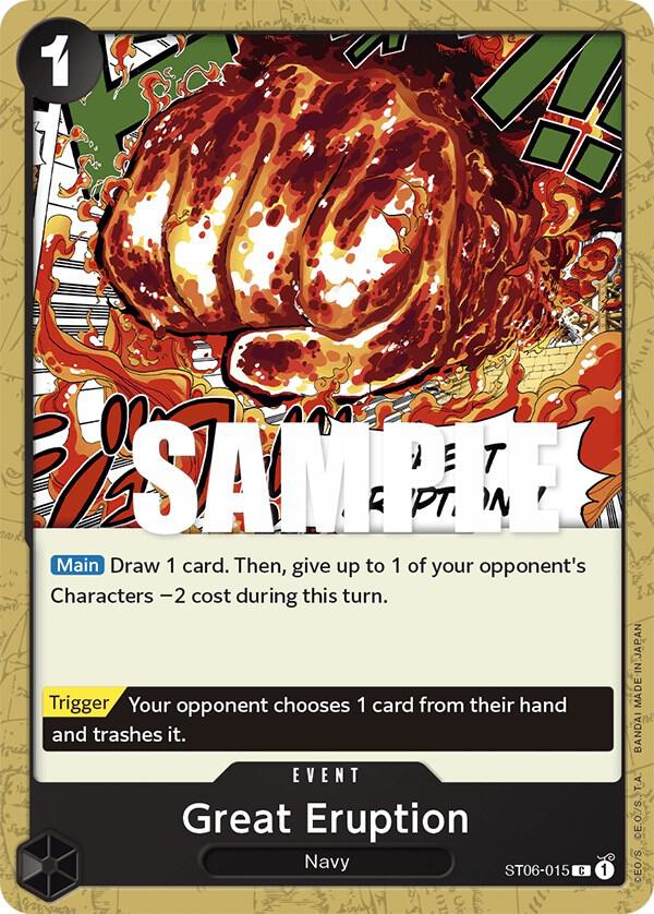 Great Eruption (ST06-015) [Starter Deck 6: Absolute Justice] | Jack's On Queen