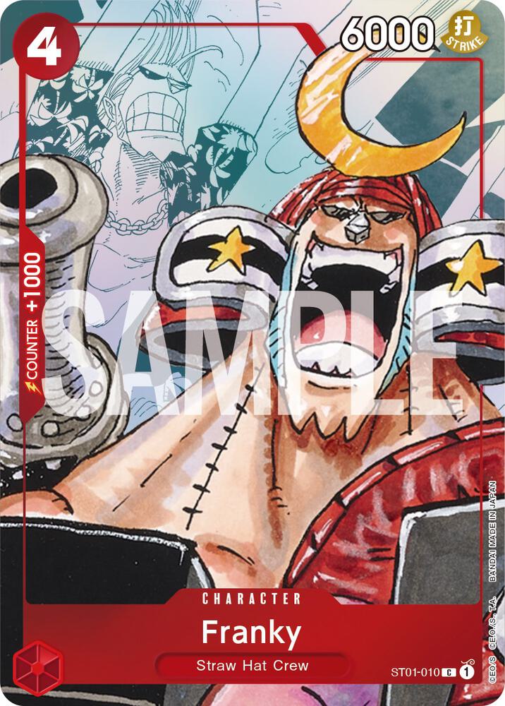 Franky - ST01-010 (Alternate Art) (ST01-010) [One Piece Promotion Cards] | Jack's On Queen