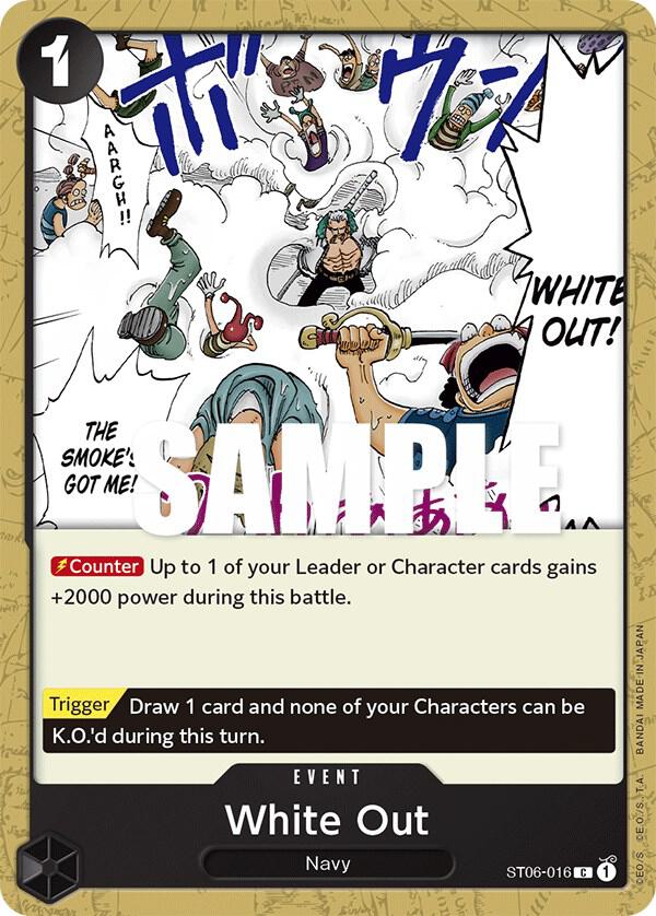 White Out (ST06-016) [Starter Deck 6: Absolute Justice] | Jack's On Queen