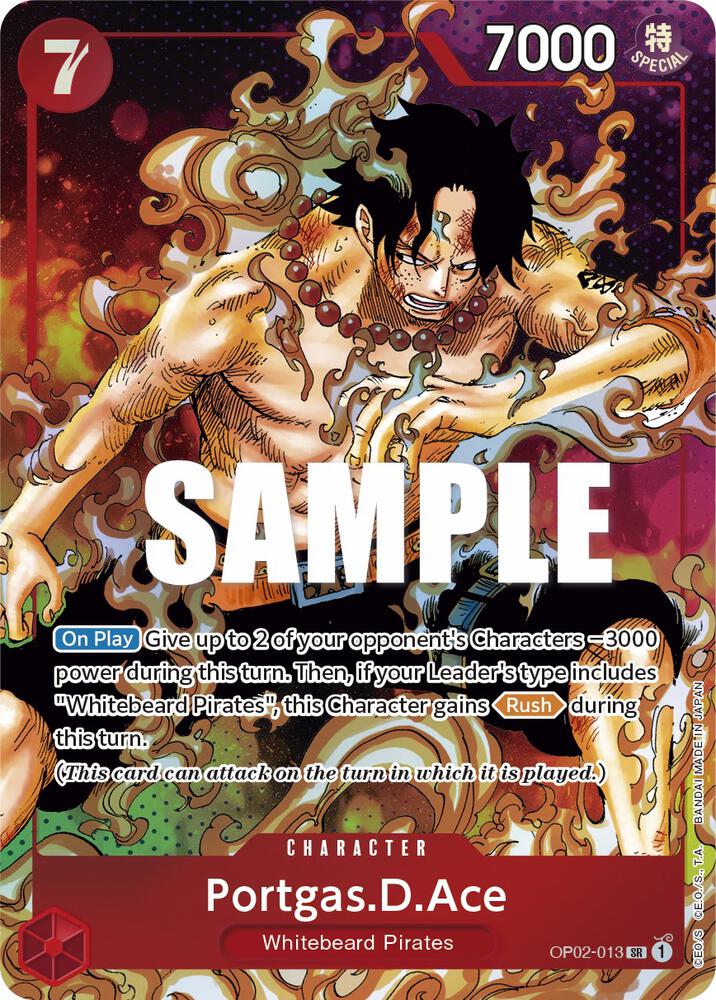 Portgas.D.Ace (Parallel) (OP02-013) [Paramount War] | Jack's On Queen