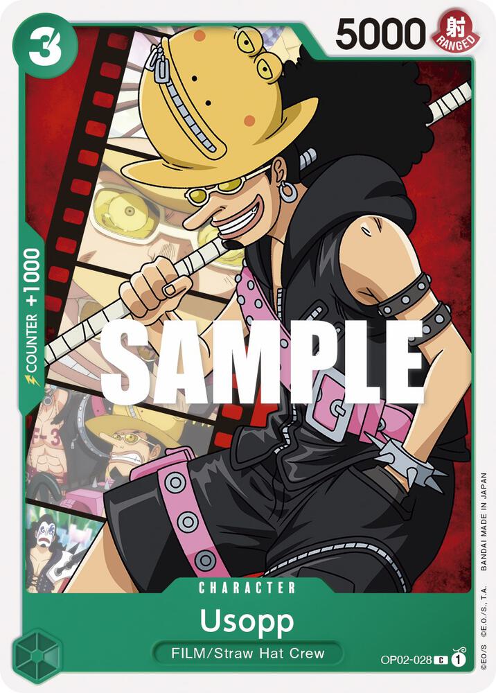 Usopp (OP02-028) [Paramount War] | Jack's On Queen