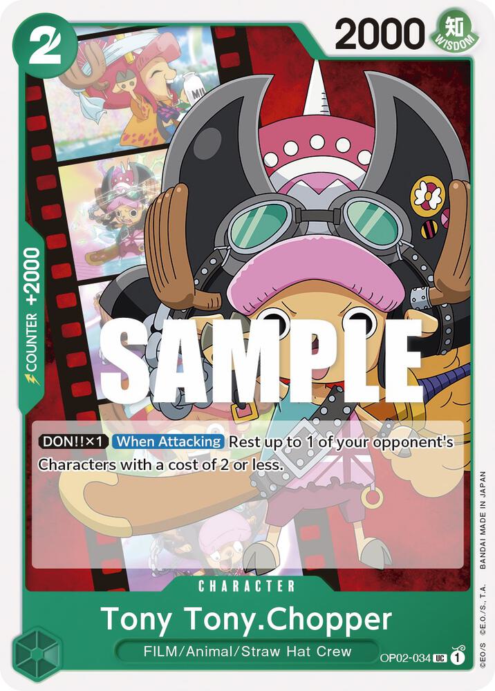 Tony Tony.Chopper (OP02-034) [Paramount War] | Jack's On Queen