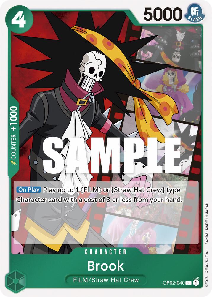 Brook (OP02-040) [Paramount War] | Jack's On Queen