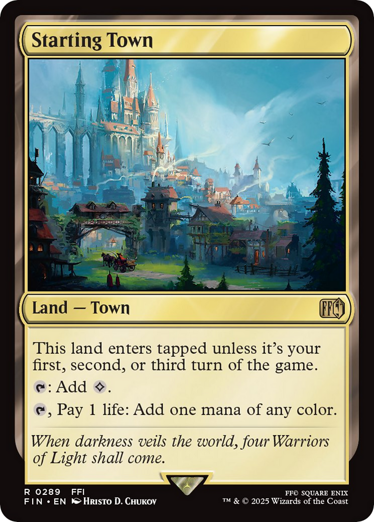 Starting Town [FINAL FANTASY] | Jack's On Queen