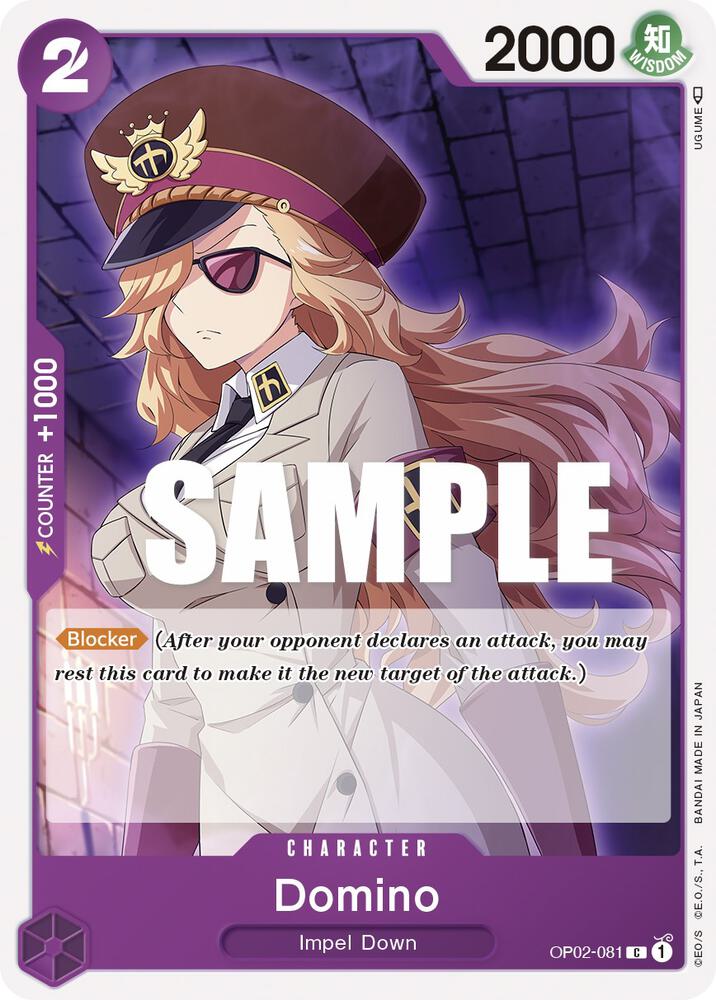 Domino (OP02-081) [Paramount War] | Jack's On Queen