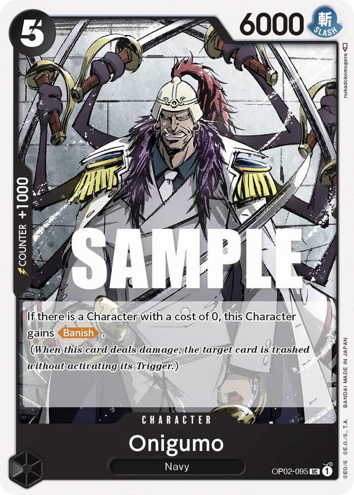 Onigumo (OP02-095) [Paramount War] | Jack's On Queen