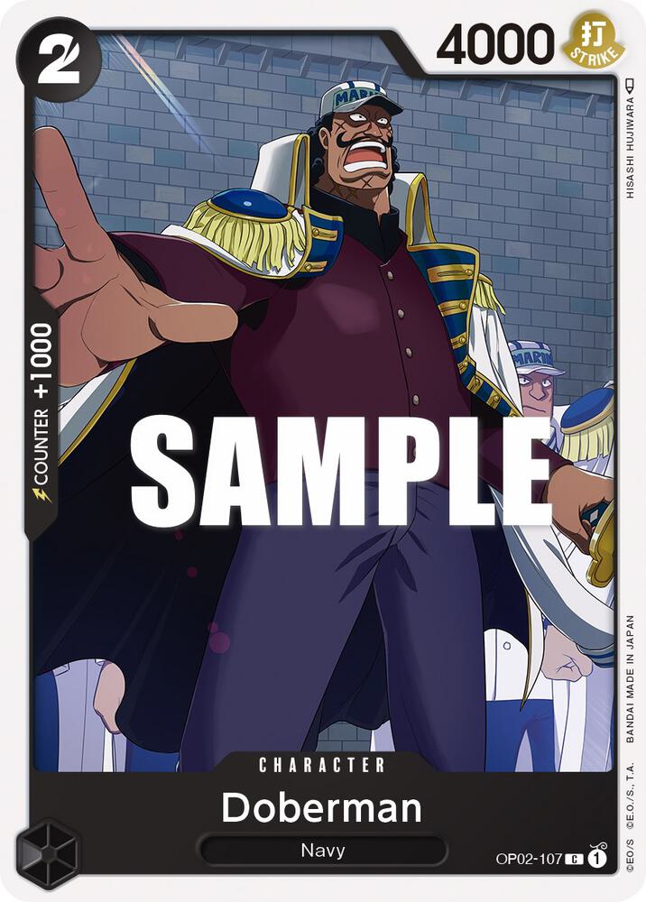 Doberman (OP02-107) [Paramount War] | Jack's On Queen
