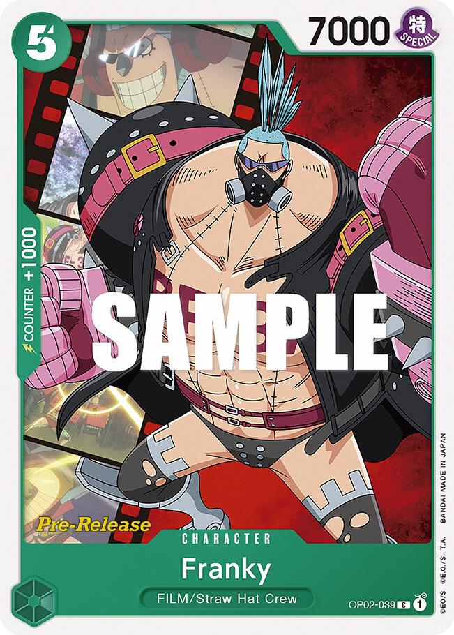 Franky (OP02-039) [Paramount War Pre-Release Cards] | Jack's On Queen