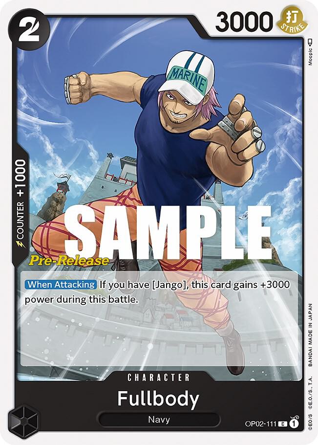 Fullbody (OP02-111) [Paramount War Pre-Release Cards] | Jack's On Queen