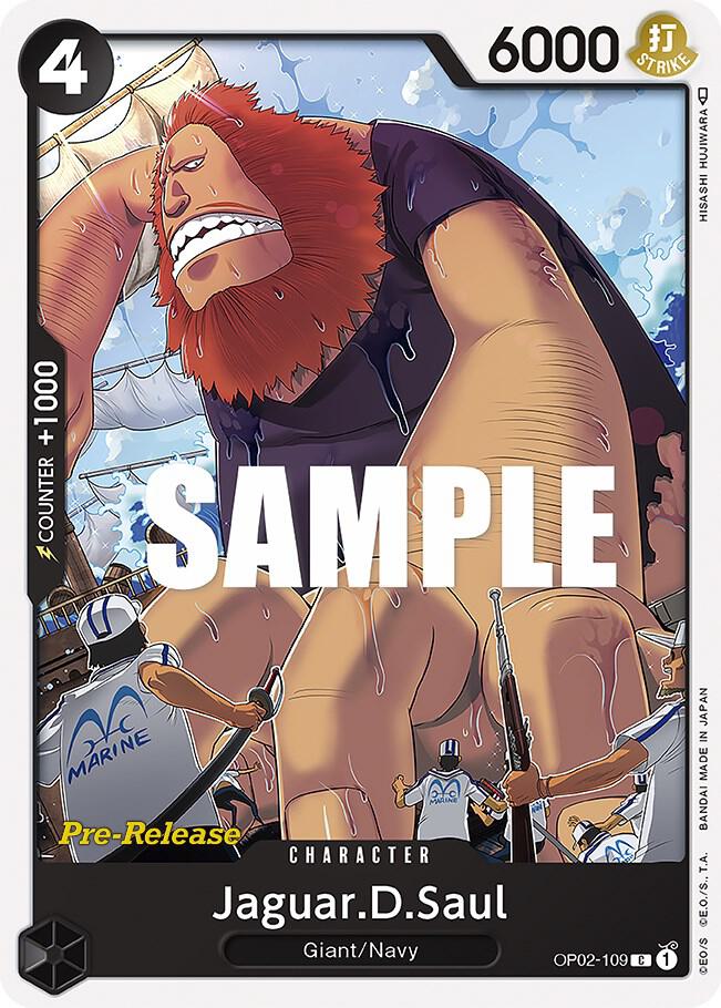 Jaguar.D.Saul (OP02-109) [Paramount War Pre-Release Cards] | Jack's On Queen