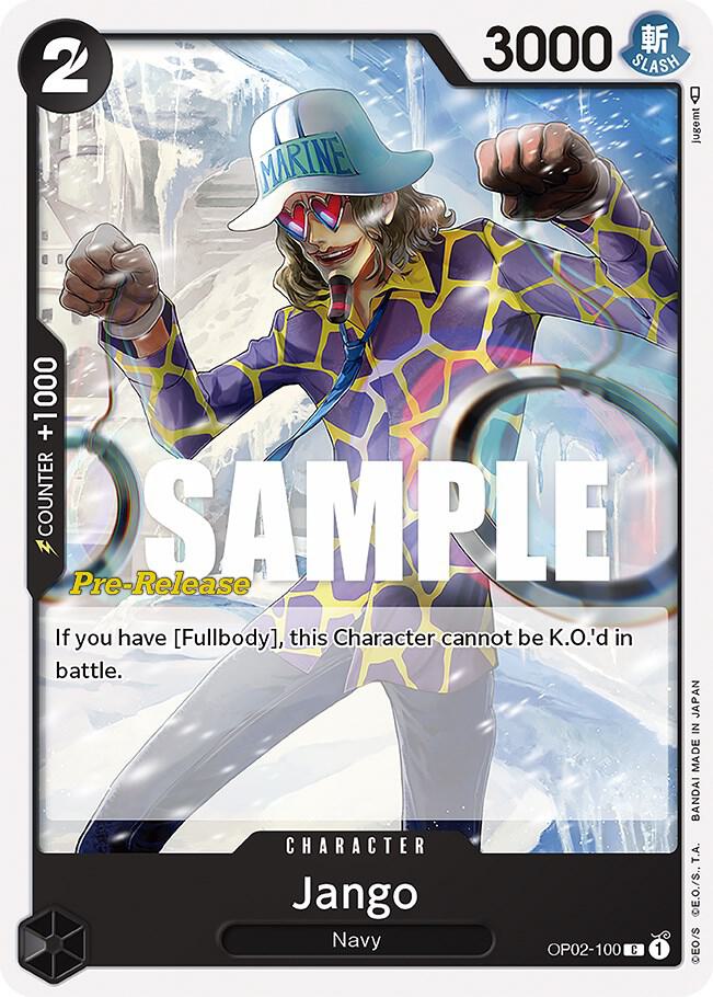 Jango (OP02-100) [Paramount War Pre-Release Cards] | Jack's On Queen
