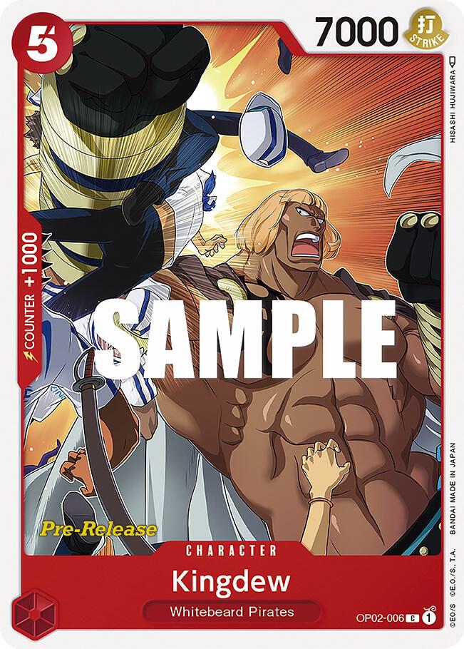 Kingdew (OP02-006) [Paramount War Pre-Release Cards] | Jack's On Queen