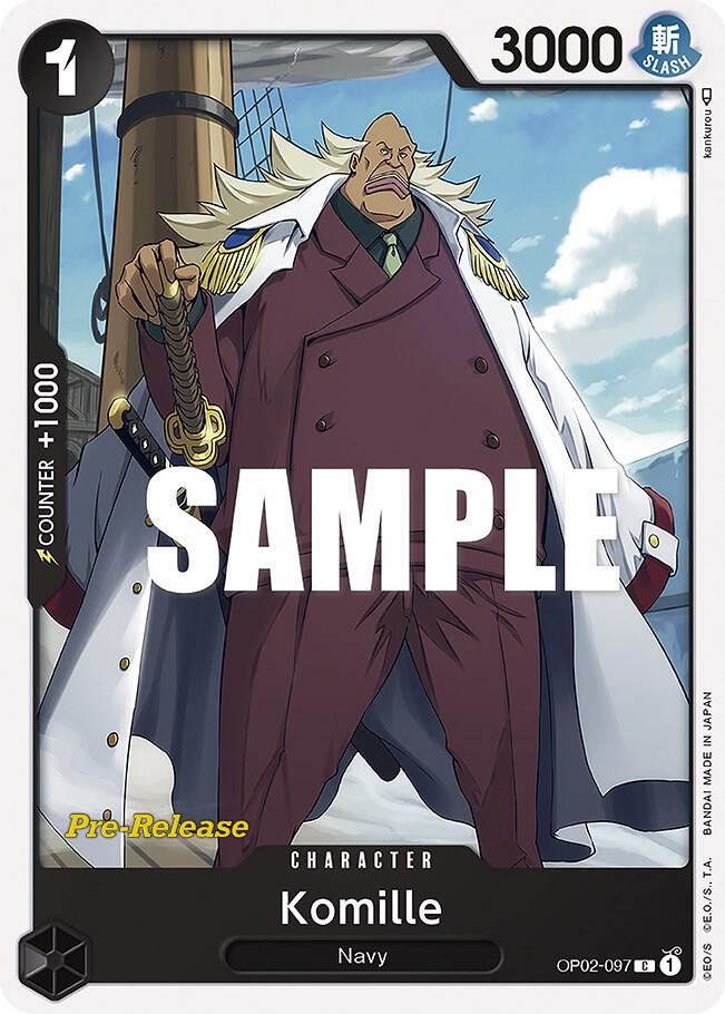 Komille (OP02-097) [Paramount War Pre-Release Cards] | Jack's On Queen
