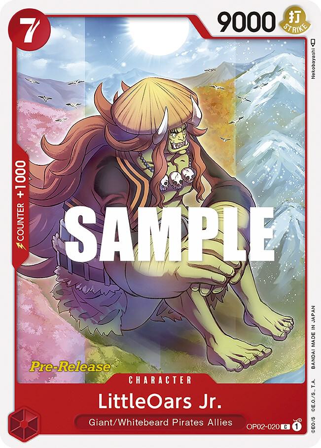 LittleOars Jr. (OP02-020) [Paramount War Pre-Release Cards] | Jack's On Queen