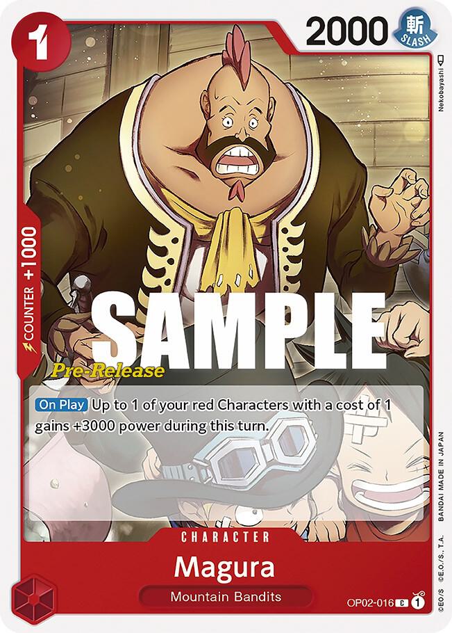 Magura (OP02-016) [Paramount War Pre-Release Cards] | Jack's On Queen