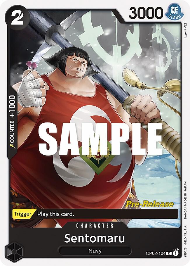 Sentomaru (OP02-104) [Paramount War Pre-Release Cards] | Jack's On Queen