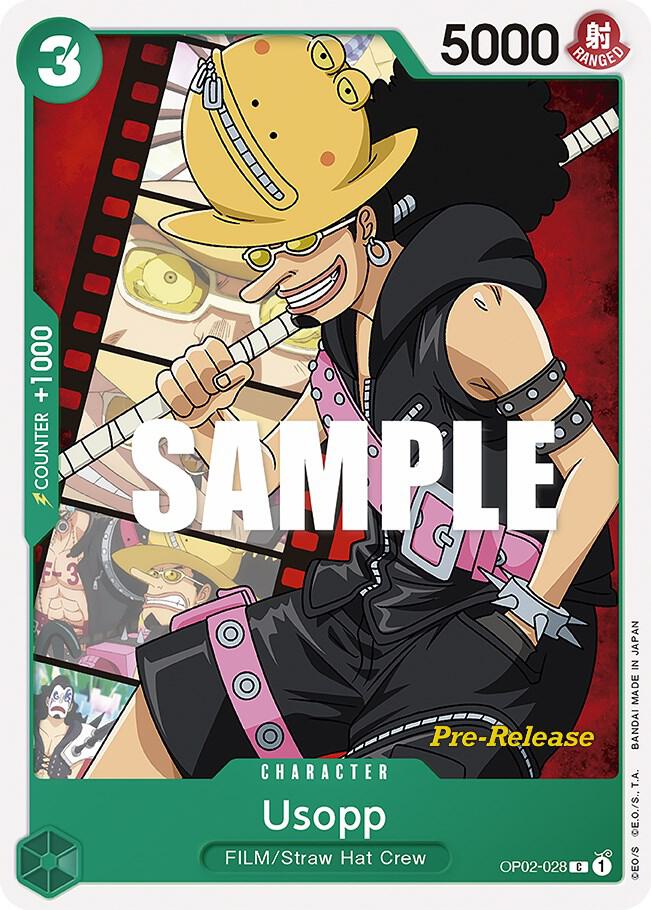 Usopp (OP02-028) [Paramount War Pre-Release Cards] | Jack's On Queen