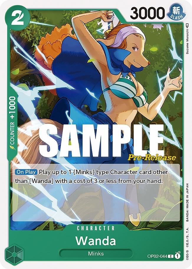 Wanda (OP02-044) [Paramount War Pre-Release Cards] | Jack's On Queen