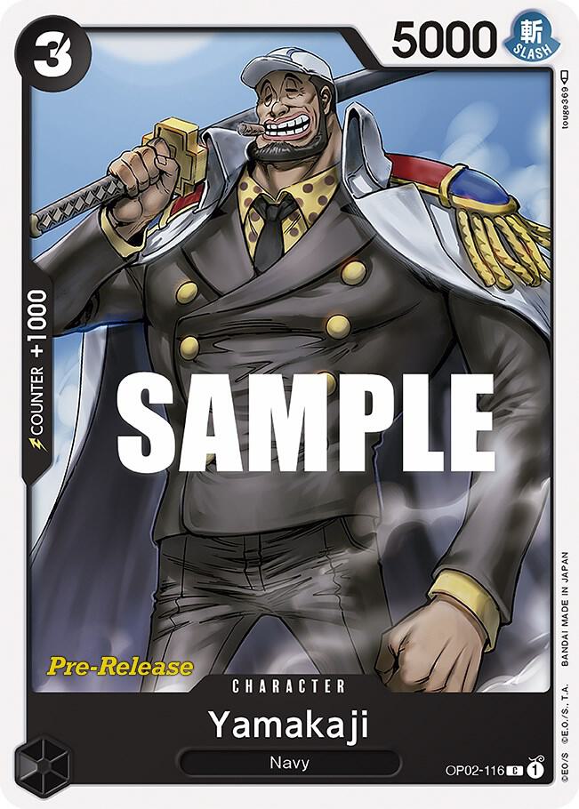 Yamakaji (OP02-116) [Paramount War Pre-Release Cards] | Jack's On Queen